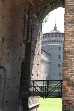 юго-западные ворота, замок Сфорца